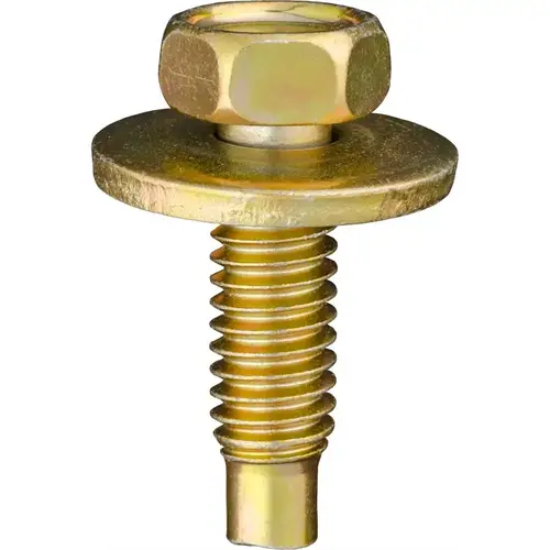 AUVECO 17035 HEX HD SEMS BODY BOLT 5/16-18 X 1-1/16 Zinc & Yellow