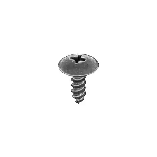 18340 Phillips Truss Head A/AB Point Tapping Screw, M4.8 x 1.6 mm x 14 mm Dia Head x 15 mm, Black Phosphate