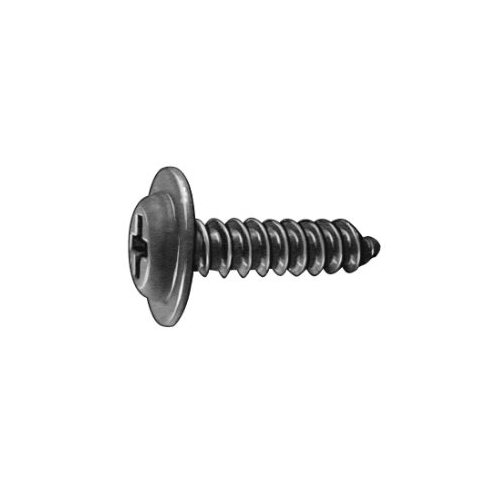 PHILLIPS FLAT WASHER HD TAP SCREW 10 X 3/4 BLACK