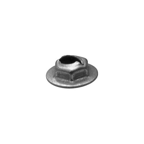 AUVECO PAK THREAD CUTTING NUTS, 1/4 STUD SIZE Zinc