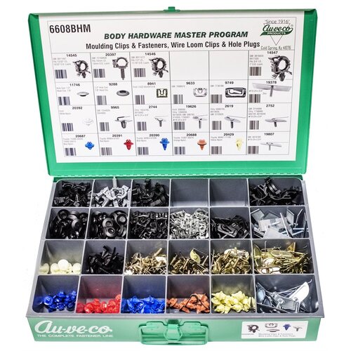 BHM ASST. (MOULDING CLIPS & FASTENERS, PLUG BUTTONS & LOOM CLIPS))