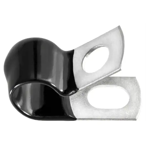 CLOSED CLAMP 1/4 SMALL - GALVANIZED VINYL COATED