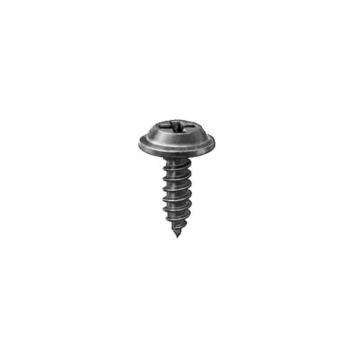 AUVECO PAK #8 X 1/2 TAPPING SCREWS Black E-Coat