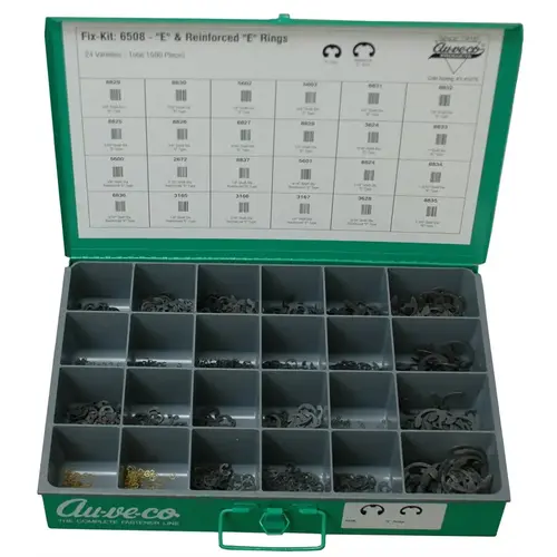 E TYPE RETAINING RING ASSORTMENT