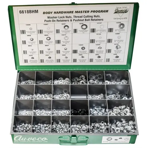 THREAD NUT, PUSH ON NUT ASSORTMENT