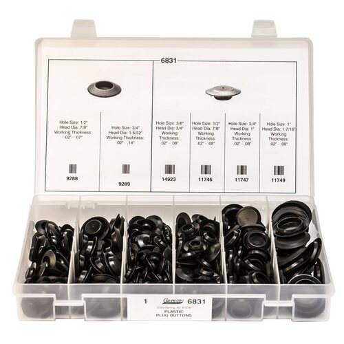 PLASTIC PLUG BUTTON QUIK-SELECT KIT