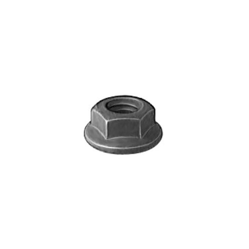 HEX FLANGE NUT M6-1.0 BLACK PHOS CLASS 9 Phosphate