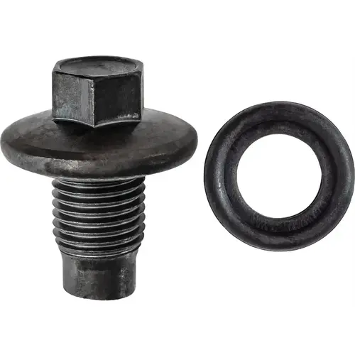 OIL DRAIN PLUG W/ RUBBER GASKET M14-1.5 THREAD Phosphate