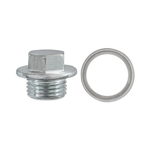 SUBARU OIL DRAIN PLUG W/ GASKET Zinc