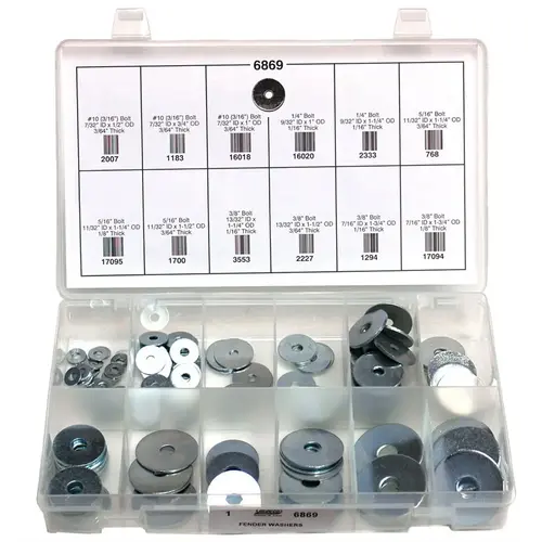FENDER WASHERS QUICK-SELECT KIT