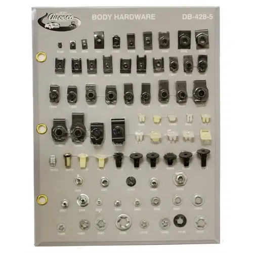 NUT & RETAINER DISPLAY BOARD