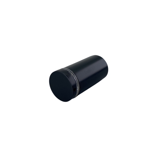 CRL SDK212MBL Matte Black Cylinder Style Single-Sided Shower Door Knob