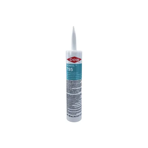 Dow Corning 795BL Black 795 Silicone Building Sealant - Cartridge