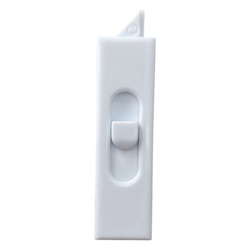 Brixwell 85-932RH Silver Line Snap-In Tilt Latch 85 Series Right Hand White