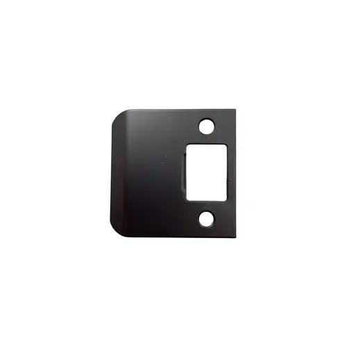 Deltana SPE225U10B Extended Lip Strike Plate, 2 1/4" x 2-1/4" in Oil-rubbed Bronze