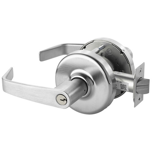 CLX3393 NZD 626C Cylindrical Lock Satin Chrome Plated with MicroShield