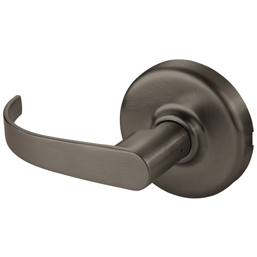 Grade 2 Half Dummy Trim Cylindrical Lock, Princeton Lever, Dark Oxidized Bronze Finish, Non-handed Dark Oxidized Bronze