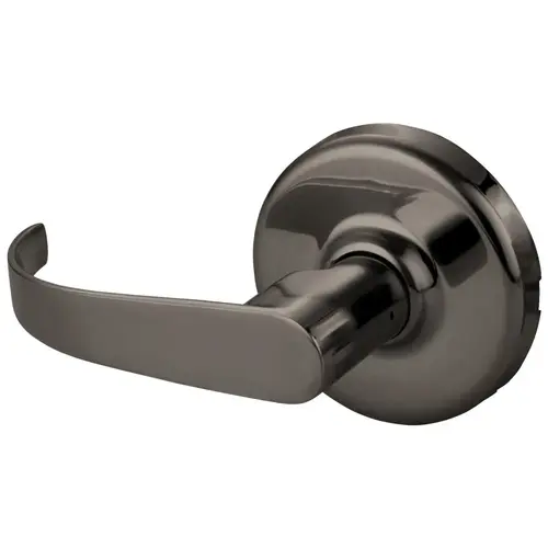 Grade 2 Half Dummy Trim Cylindrical Lock, Princeton Lever, Dark Oxidized Bronze Clear Coated Finish, Non-handed Dark Oxidized Bronze Clear Coated