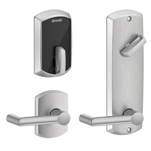 Deadbolts and Deadlatches Satin Chrome