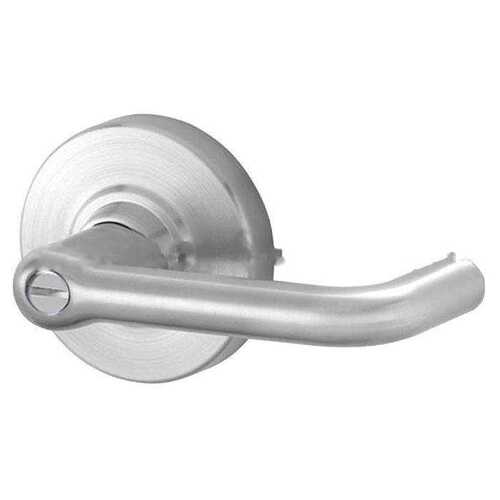 ALX Series Grade 2 Privacy Tubular Lever Lock with 47267038 Springlatch and 47267101 ANSI Strike Satin Chrome Finish