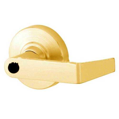 Cylindrical Lock Bright Brass