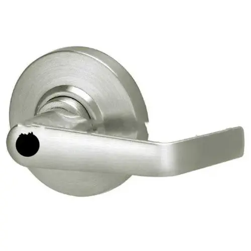 ALX Series Grade 2 Storeroom Saturn Lever Lock Less Cylinder with 47267042 Deadlatch and 47267101 ANSI Strike Satin Nickel Finish