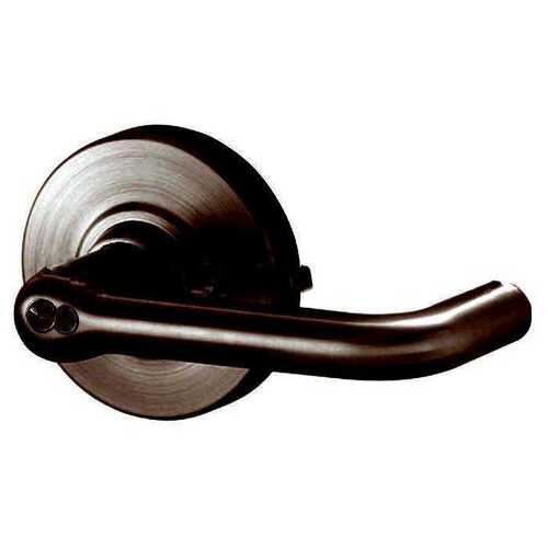 ALX Series Grade 2 Storeroom Tubular Lever Lock with Large Format IC Core C Keyway; 47267042 Deadlatch; and 47267101 ANSI Strike Oil Rubbed Bronze Finish