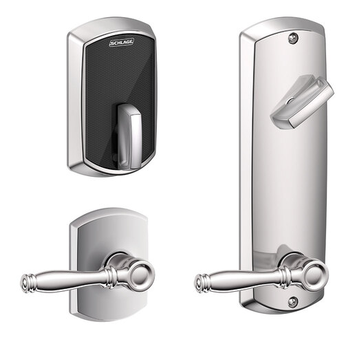 Deadbolts and Deadlatches Bright Chrome