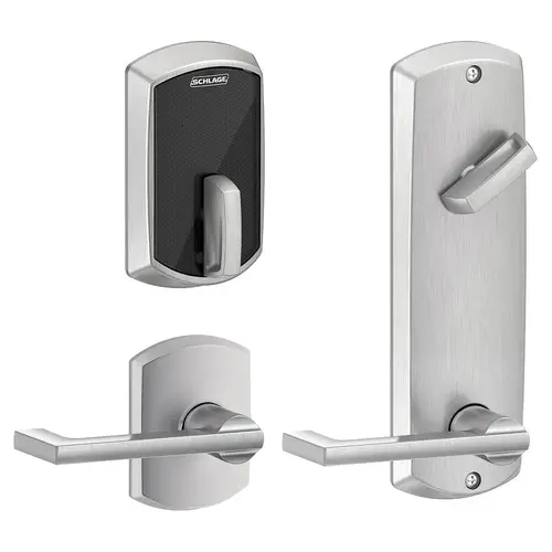 Deadbolts and Deadlatches Satin Chrome