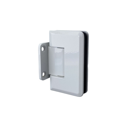 Brixwell Premier Series Glass To Wall Shower Door Hinge - Brass, For 3/8" & 1/2" Glass 3 thumbnail image
