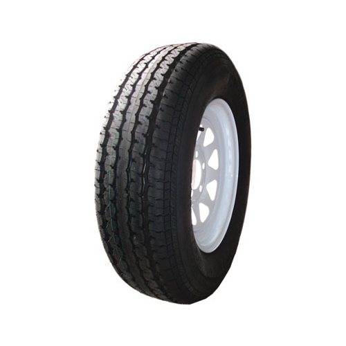 Tire & Wheel Assembly, 4-Ply, 4-Hole, 5.30-12-In.