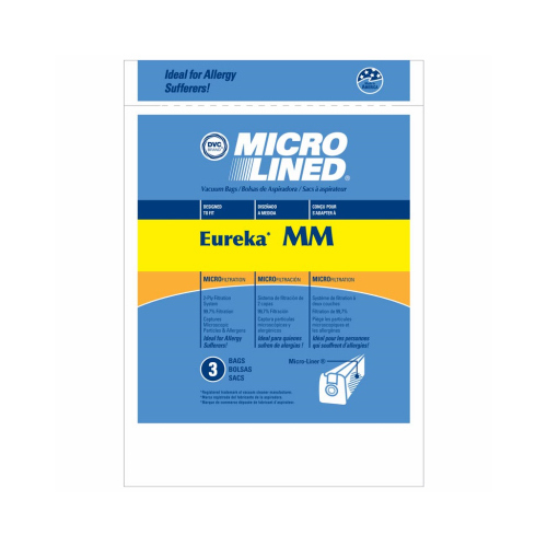 ESSCO ER-1483 Vacuum Cleaner Bags, MM Style  pack of 3