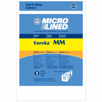 ESSCO ER-1483 Vacuum Cleaner Bags, MM Style  pack of 3