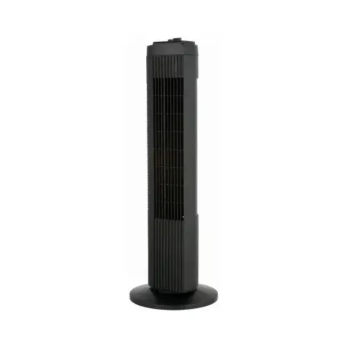 Oscillating Tower Fan, 3 Speeds, 27-In.