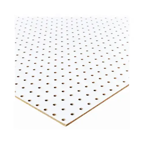 Pegboard, White, 24 x 48-In.