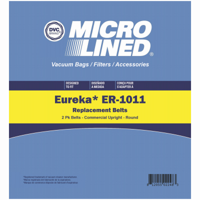 ESSCO ER-1011 Belt for Sanitaire Upright Vacuum Cleaner  pair