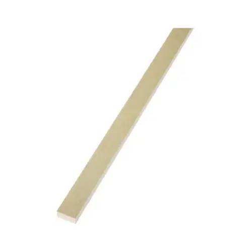 WEABER INC 8206 Poplar Board, 1 x 2 In. x 8 Ft.