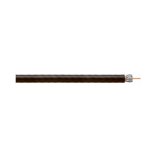 250-Ft. RG6/U Black Coaxial Cable