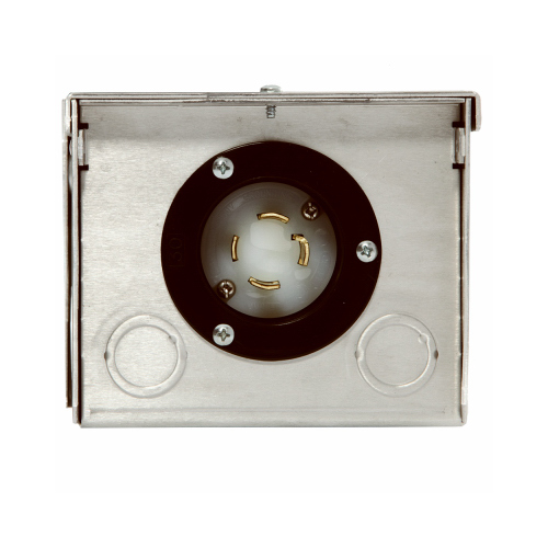 GENERAC POWER SYSTEMS, INC. 6343 Generator Power Inlet Box, Aluminum, 30A