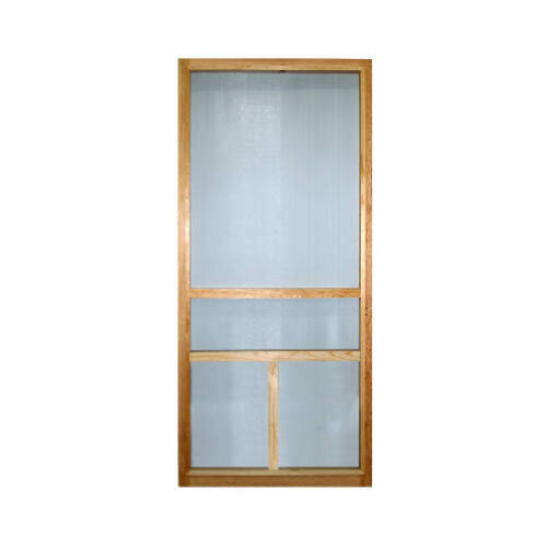 WOOD PRODUCTS MANUFACTURERS 3068TBAR-B T-Bar Wood Screen Door, 36 x 80-In.