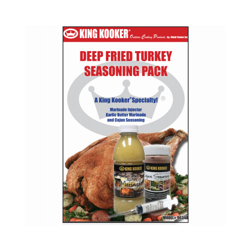 METAL FUSION 96348 Deep-Fried Turkey Seasoning Pack