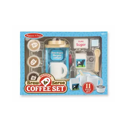 Melissa & Doug 9842 WD Brew/Serv Coffee Set