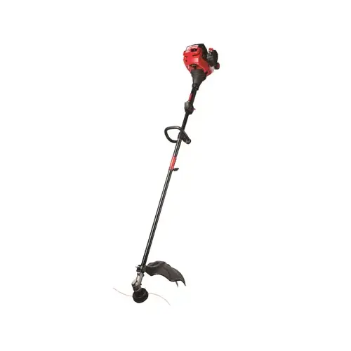 Troy-Bilt 41AD252S766 String Trimmer, Gas, 25 cc Engine Displacement, 2-Cycle Engine, 0.095 in Dia Line