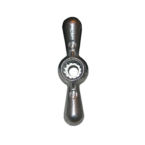 LARSEN SUPPLY CO., INC. 01-5097 Metal Outside Faucet/Hose Bibb, Tee Handle,12 Point Broach