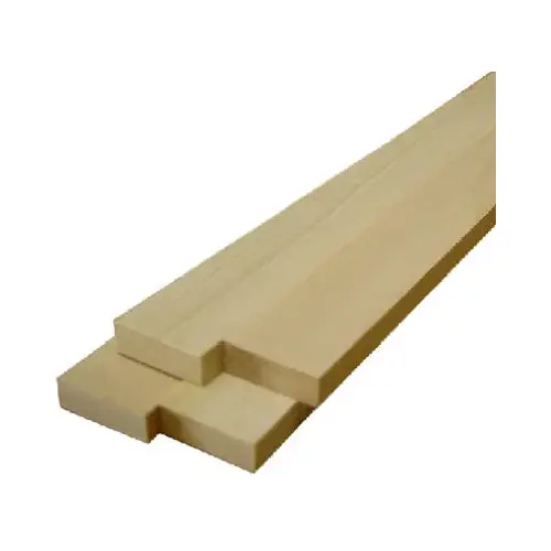 Poplar Hobby Board, 1/2 x 2 x 2 Ft.