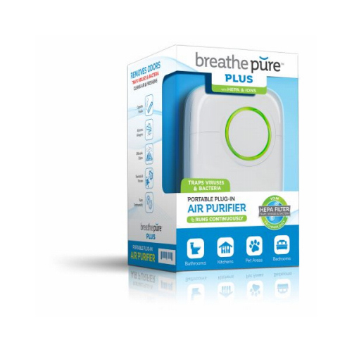 Breathe Pure Plus Plug In Air Purifier, Portable