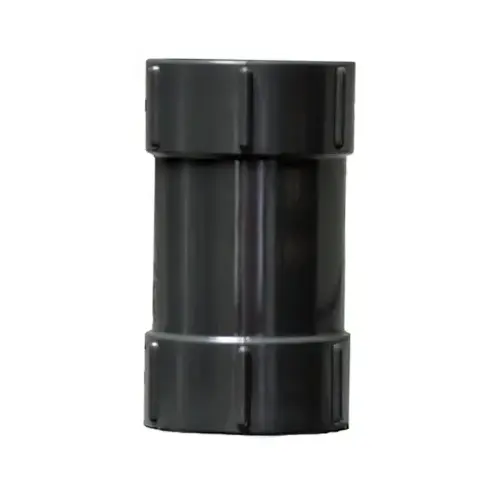 Check Valve, Spring-Loaded, Plastic, 1-1/2-In.