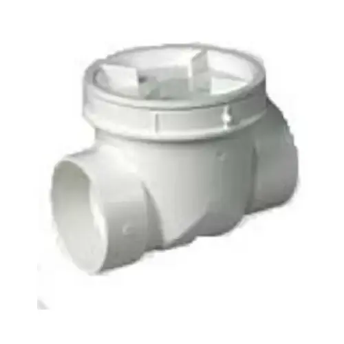 Oatey 43904 PVC Backwater Valve, 4-In.