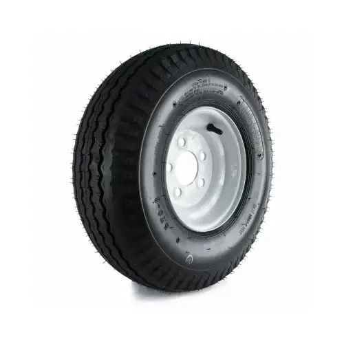 Loadstar Trailer Tire & 5-Hole Wheel (5/4.5), 570-8 LRB