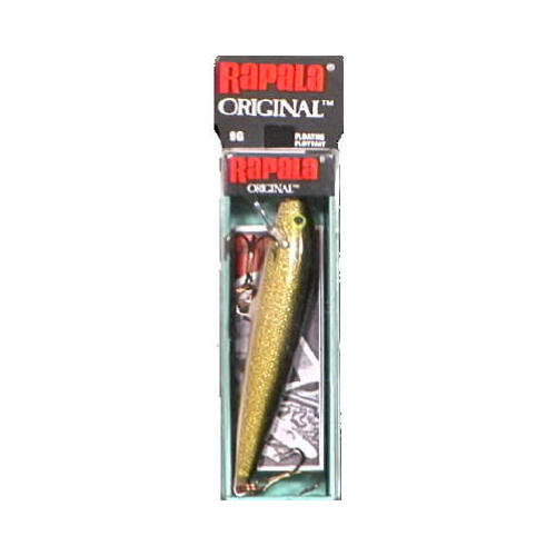 Fishing Lure, Gold, Floating 09